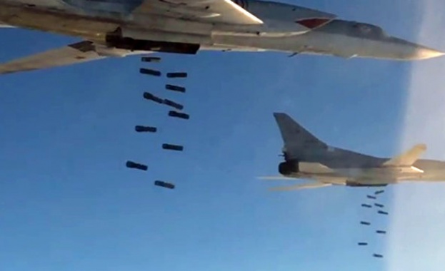 Руски Ту-22М3 нанесоха втори удар по ИД в Сирия (видео)