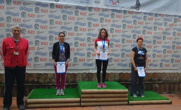 Янина Станчева със злато от Гран при в Нови Сад по стрелба 