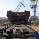 В Русия започна строителството на ядрения ледоразбивач „Урал“