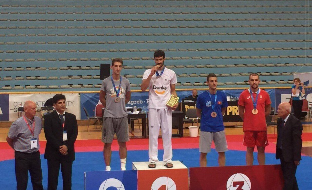 Теодор Георгиев с бронз от Европейското първенство за студенти по таекуондо