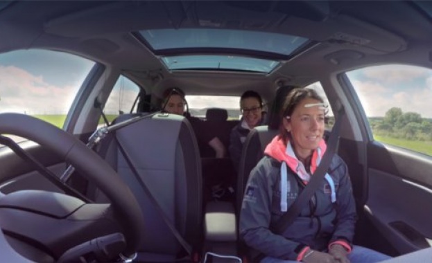 Hyundai изпита управление на автомобил с мисъл 