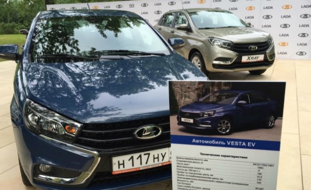 Lada показа електрическа Vesta