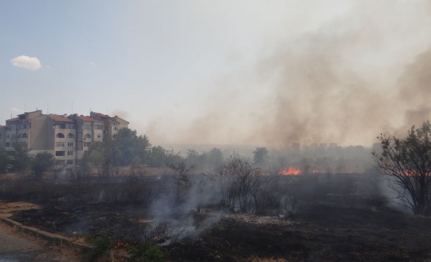 Пожарът на хълма „Боровец“ в Ямбол е овладян