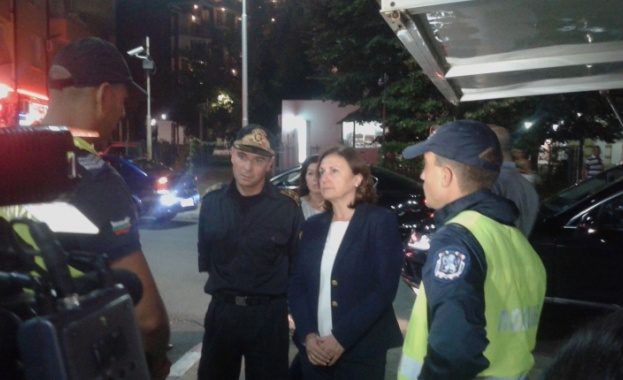 Бъчварова с изненадваща нощна обиколка на Слънчев бряг