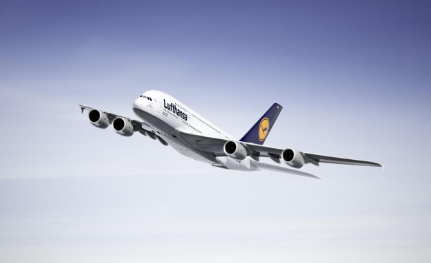 Първо посещение на Airbus A380 на Луфтханза в София