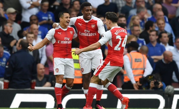 Арсенал разби Челси за едно полувреме