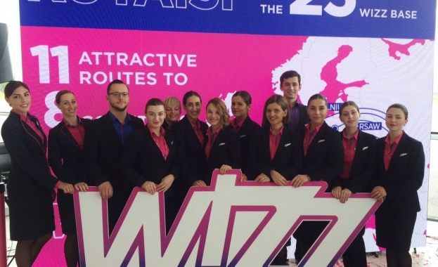 Wizz Air започна полети по линията София-Кутаиси
