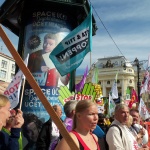 Активисти от цяла Европа показаха червен картон на СЕТА