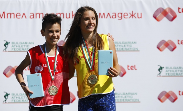 Мила Димитрова и Кирил Петков са победителите в Мтел атлетика за младежи