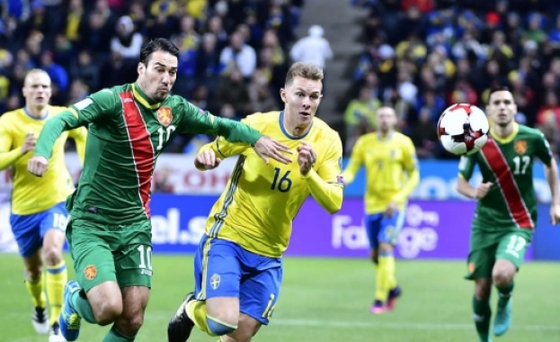 България загуби тежко при гостуването си на Швеция (Видео)