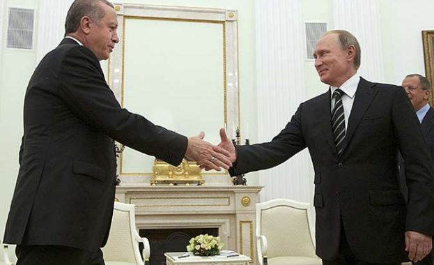 Владимир Путин пристига в Турция