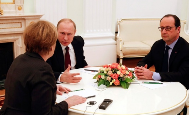 Тристранна среща между Германия, Франция и Русия за ситуацията в Близкия изток