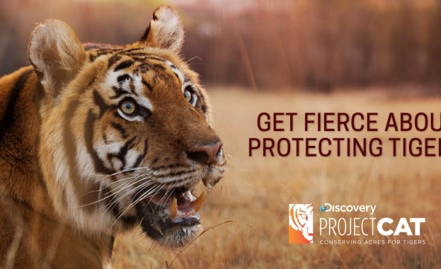DISCOVERY COMMUNICATIONS обявява „Проект C.A.T.: Опазване на защитени територии за тигри“