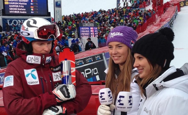 Очарователната Тина Мазе се присъединява към екипа на Евроспорт 