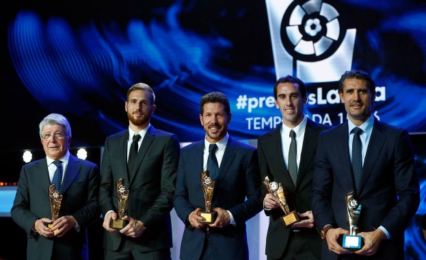Атлетико Мадрид обра наградите в Примера
