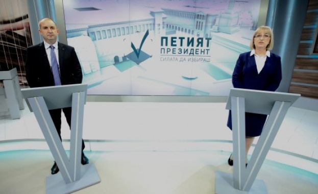 ИМП: 5 пункта делят Радев от Цачева на първи тур, на втори - силите им са изравнени