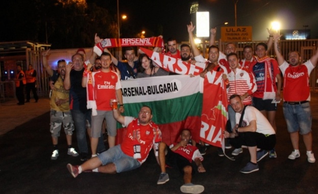 Български фенове на Арсенал ще правят шествие за мача с Лудогорец