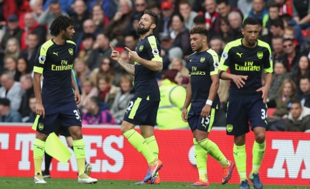 Арсенал се класира за четвъртфиналите на турнира за Купата на