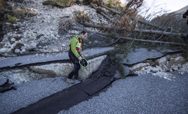 Нов трус с магнитуд 5 по скалата на Рихтер разлюля централна Италия снощи