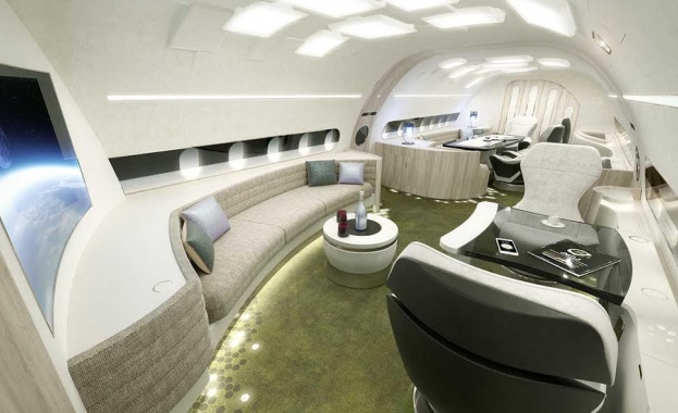 Airbus Corporate Jets с нов дизайн на просторната кабина 