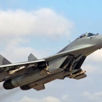 Руски МиГ-29 падна в Средиземно море