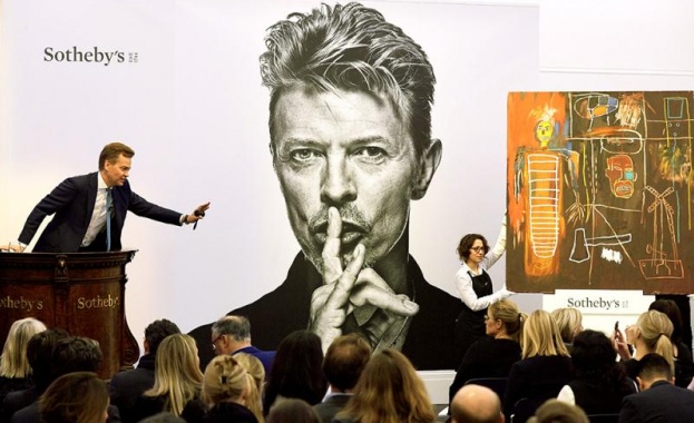 Произведения на Дейвид Бауи предизвикаха огромен интерес сред колекционерите