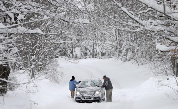 Снежни бури в северните части на САЩ