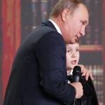 Руските граници не свършват никъде, шегува се Путин с 9-годишен ученик