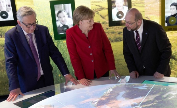  Ангела Меркел ще излезе победител срещу Мартин Шулц на изборите, според изследване