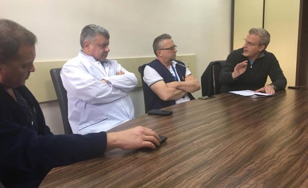 Министър Москов и зам.-министър Шарков провеждат работно заседание във Варна