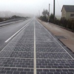 Във Франция откриха първия соларен път 