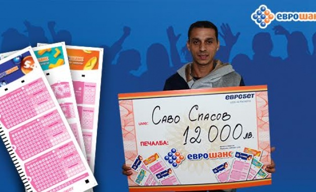 Щастливец грабна 12 000 лева от Еврошанс