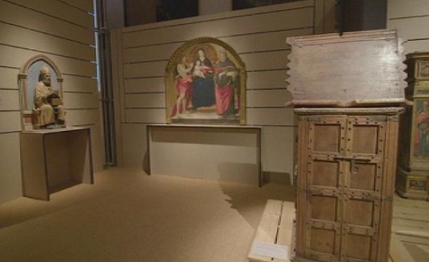 Изложба събра спасени творби от земетресението в Италия