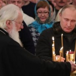 Путин поздрави християните в Русия за Коледа