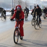 Студът не успя да спре колоездачите в Москва