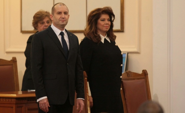 Радев и Йотова се заклеха пред Народното събрание 