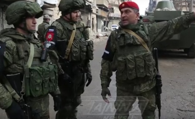 Руски военни обучават сирийците в Алепо (Видео) 