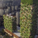 Китайци строят 200-метрова вертикална гора в Нанджинг