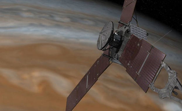 Juno приключи четвъртото си прелитане на Юпитер