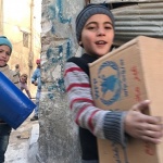 За денонощие Русия е доставила 12 тона продукти в Сирия