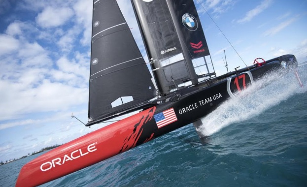 ОRACLE TEAM USA и Airbus: Загрявка за финалното състезание Нова, летяща АС Сlass яхта бележи две години успешни иновации