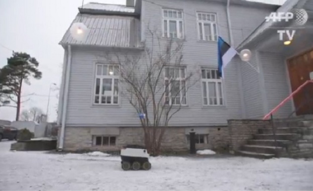 Роботи доставят храна по домовете в Естония