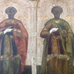 Откриха открадната ценна икона на светите братя Козма и Дамян