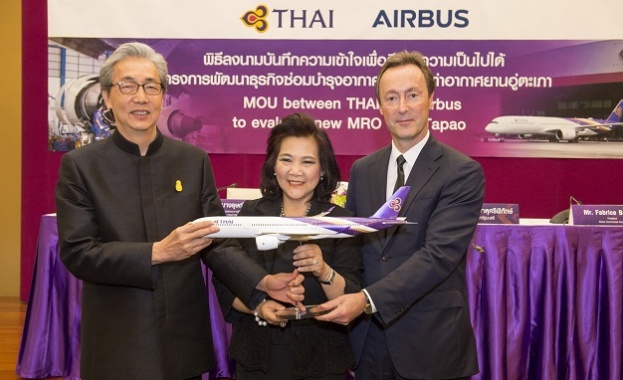 Airbus и THAI стартират нов MRO проект
