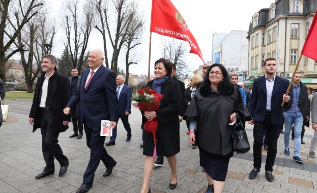 Корнелия Нинова в Плевен: Унищожаваме паралелната държава и ще има средства за всичко