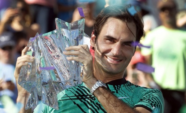 Роджър Федерер триумфира на турнира в Индиън Уелс