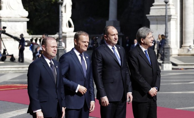 Радев: Като председател на ЕС България ще вложи още повече енергия в бъдещето на обединена Европа