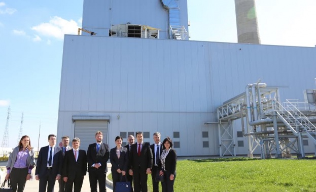 Посещение на служебния министър на икономиката Теодор Седларски в EVN България Топлофикация