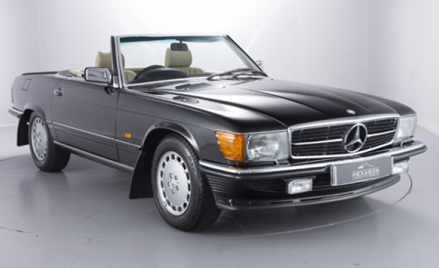 28-годишен Mercedes SL 500 е минал само 1500 км