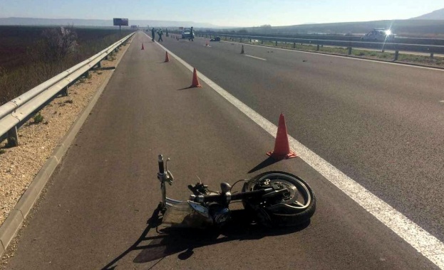 Моторист загина при зверска катастрофа на „Хемус“ 